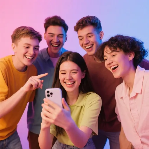 朋友们共同参与线上知识互动